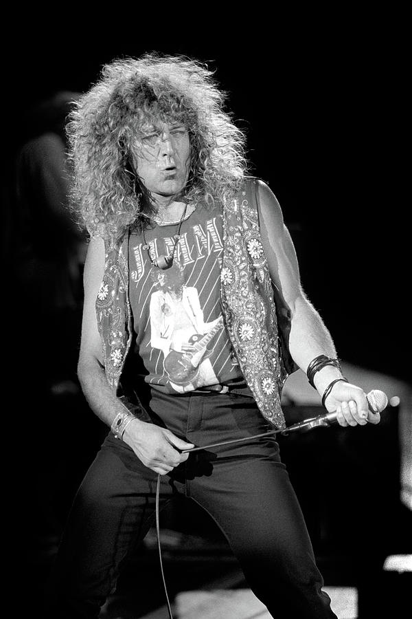 Robert Plant #90-26 Photograph by Todd Caudle