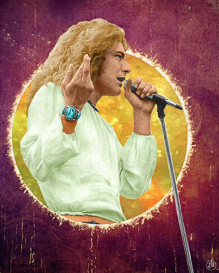 Robert Plant - Circle Series by Rick Wiles Robert Plant - Circle Series by Rick Wiles