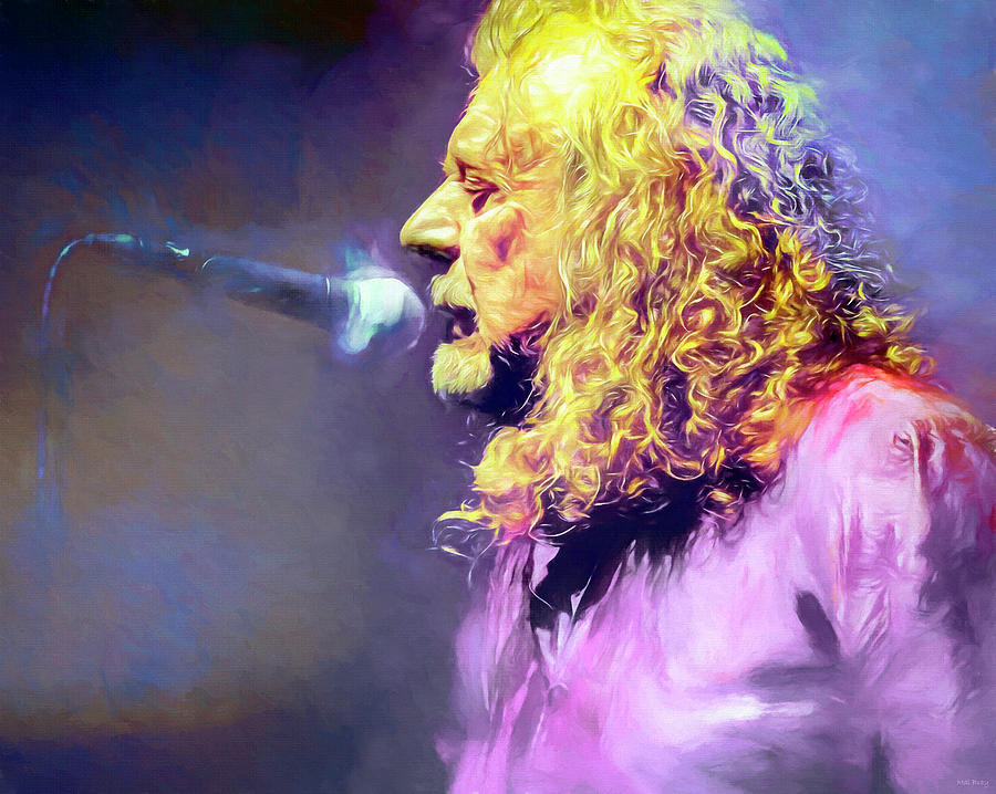 Robert Plant Singer Digital Art