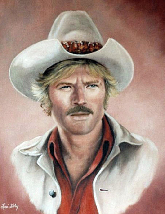 Robert Redford Painting by Loxi Sibley