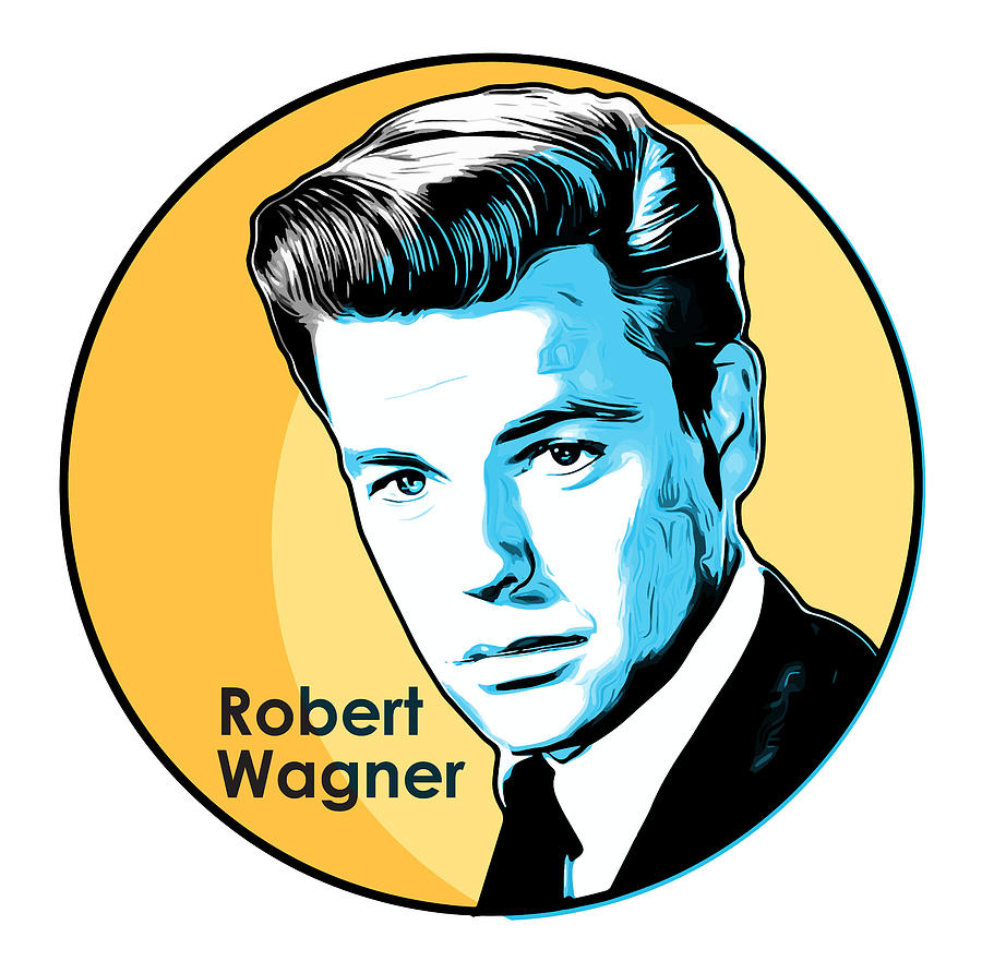 Robert Wagner Pop Art Digital Art