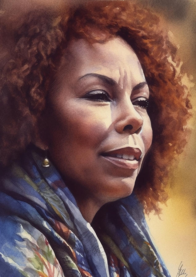 Roberta Flack Digital Art by Dieu Vuong Kha - Fine Art America