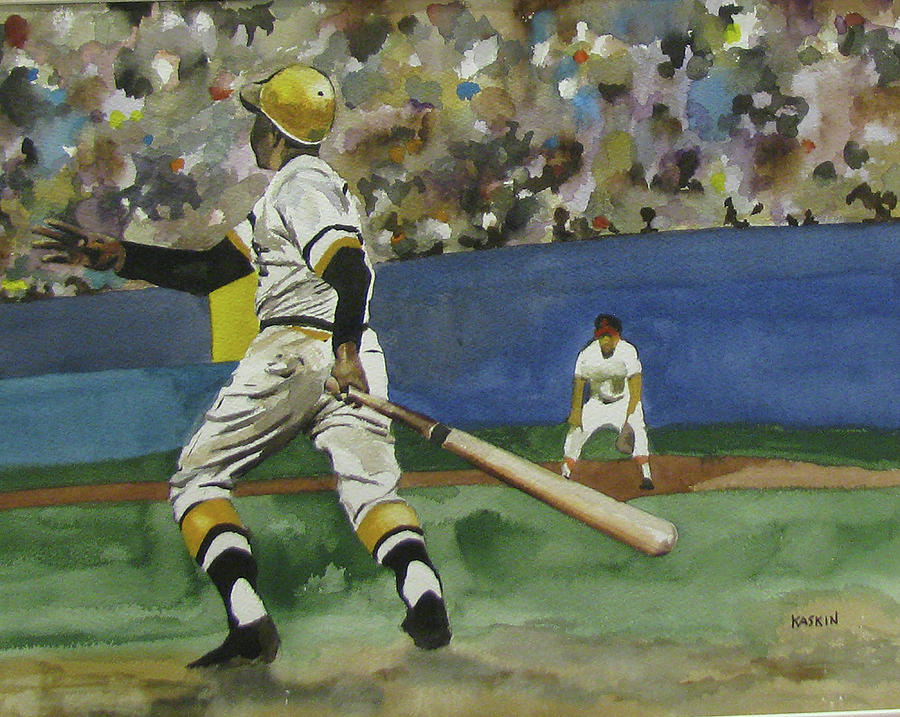 Roberto Clemente Metal Print by Mlb Photos 