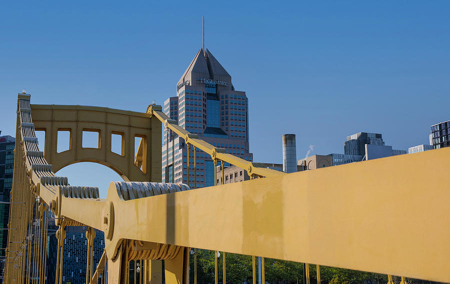 Roberto Clemente Bridge Pittsburgh Photograph by Dan Sproul