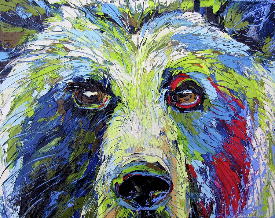Roberts Bear Painting by Kathleen Steventon
