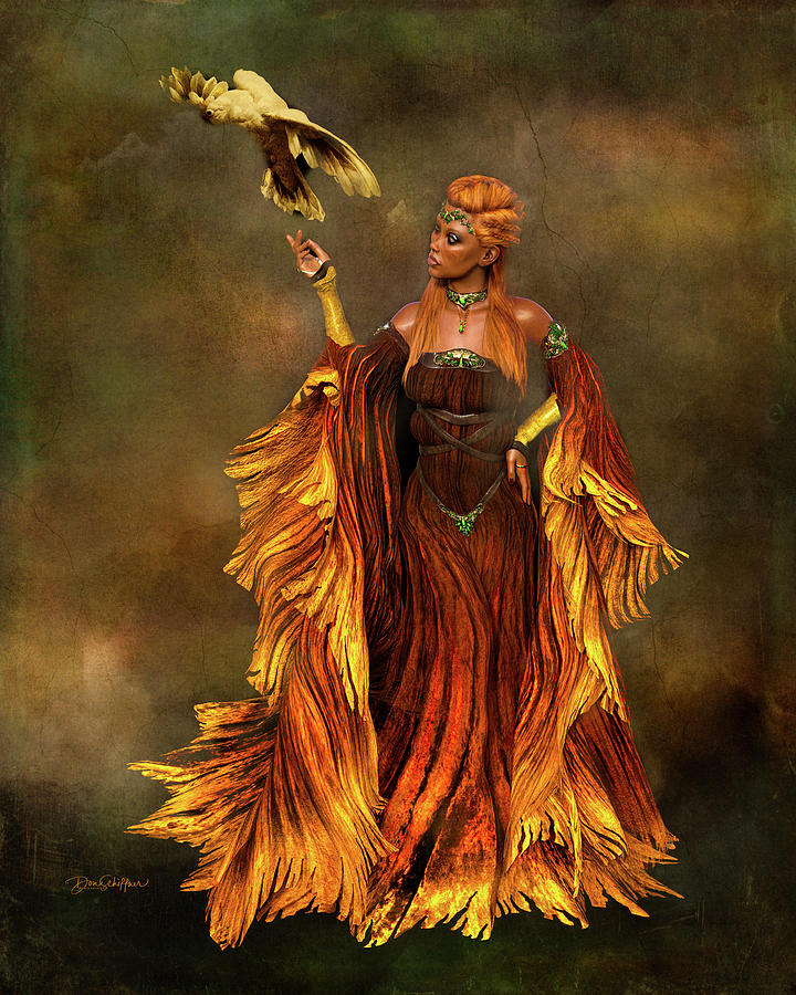 Robes on Fire Digital Art by Don Schiffner