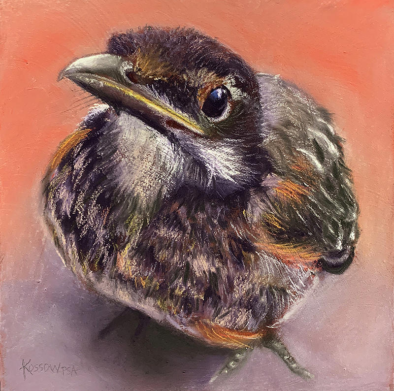 Robin Painting by Cristine Kossow