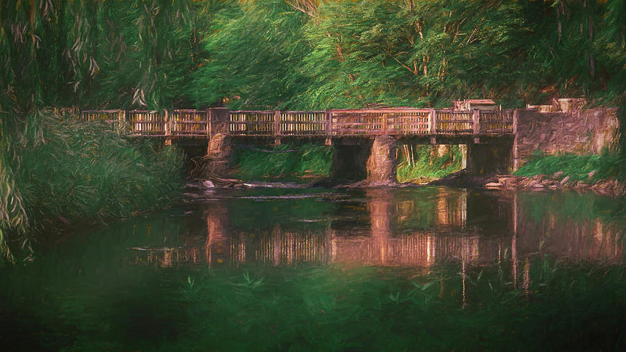 Robin Hood Bridge Painterly Photograph by Jason Fink