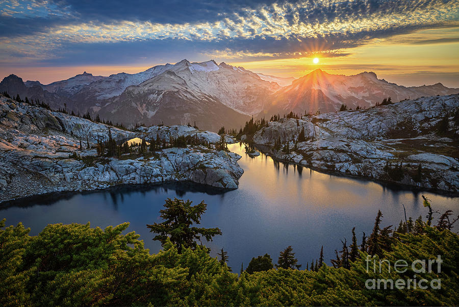 Robin Lake Sunset Photograph by Inge Johnsson - Fine Art America