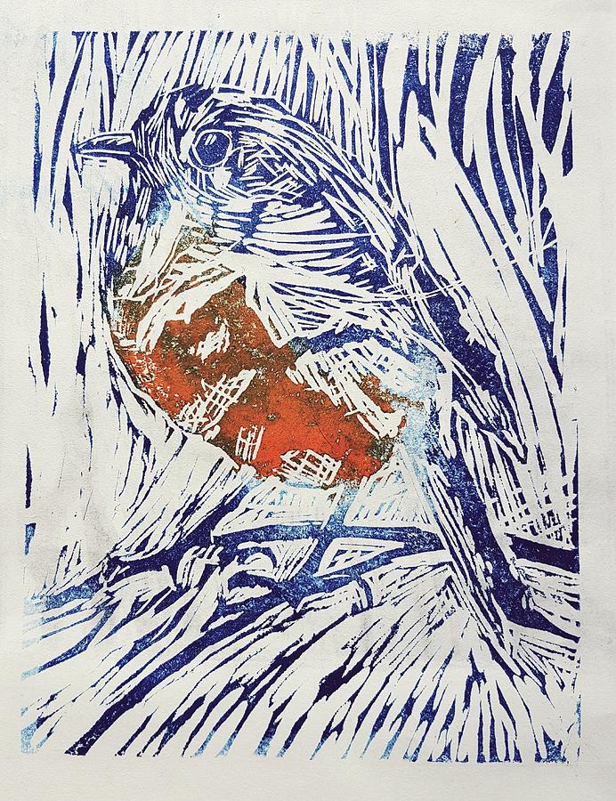 Robin Redbreast  Relief by Paul Lovering
