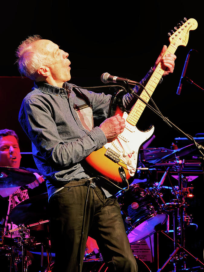 Robin Trower in Concert Photograph by Ron Dubin