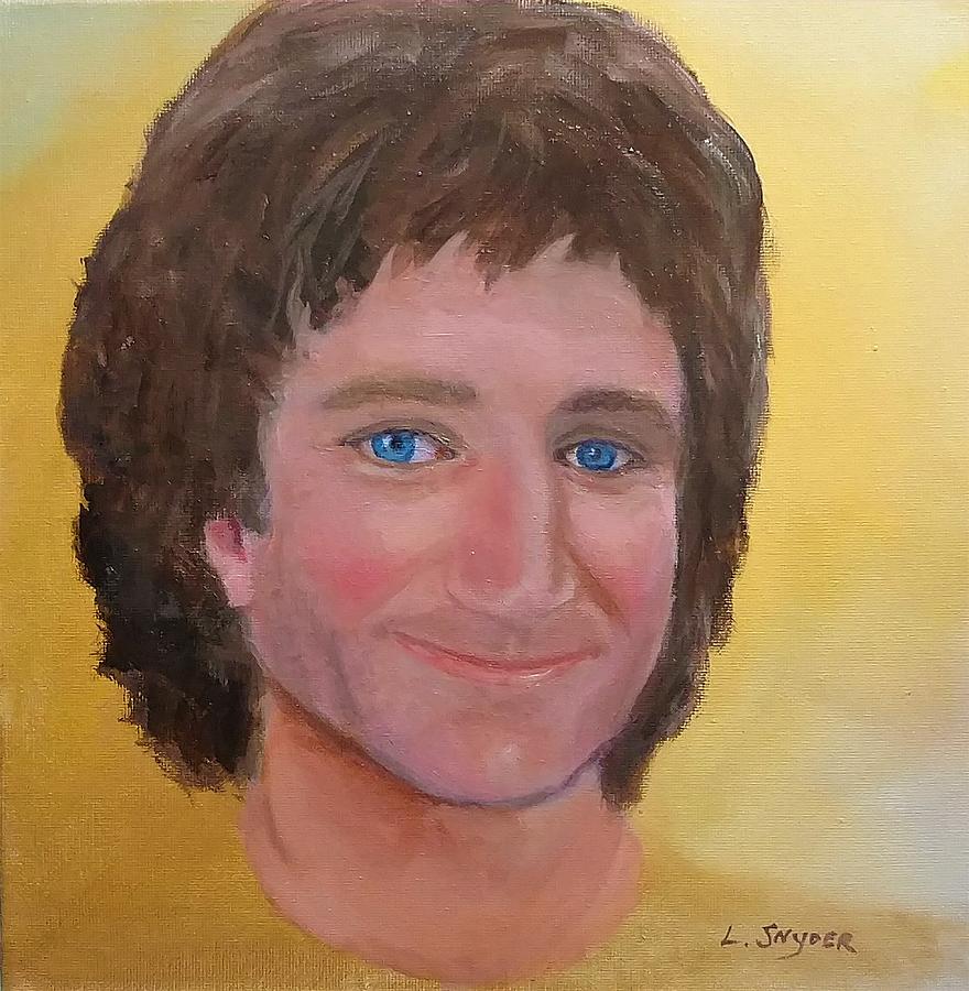 Robin Williams Painting by Liz Snyder