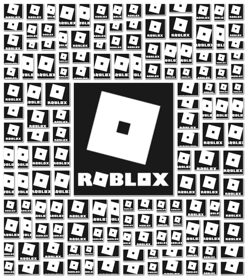 Roblox Center Logo in the dark Digital Art by Manuel Santos