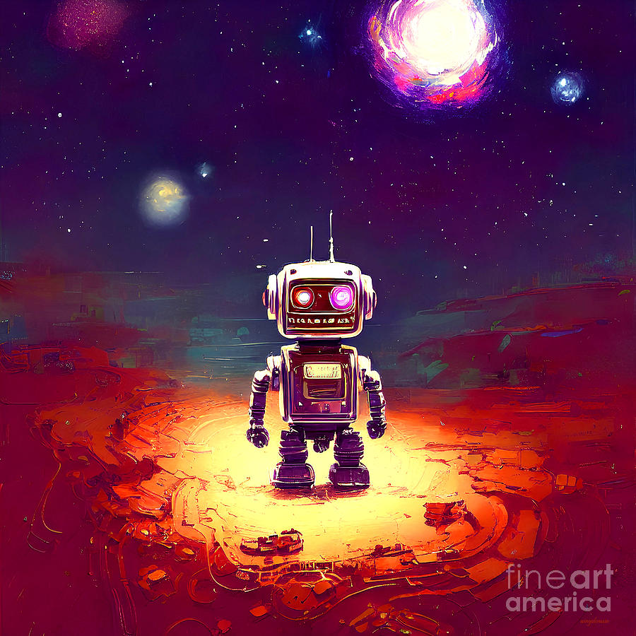 Planet Robot - Red