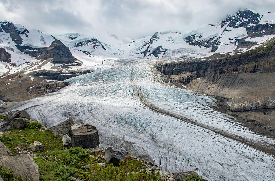 Robson Glacier Photograph by Joan Septembre