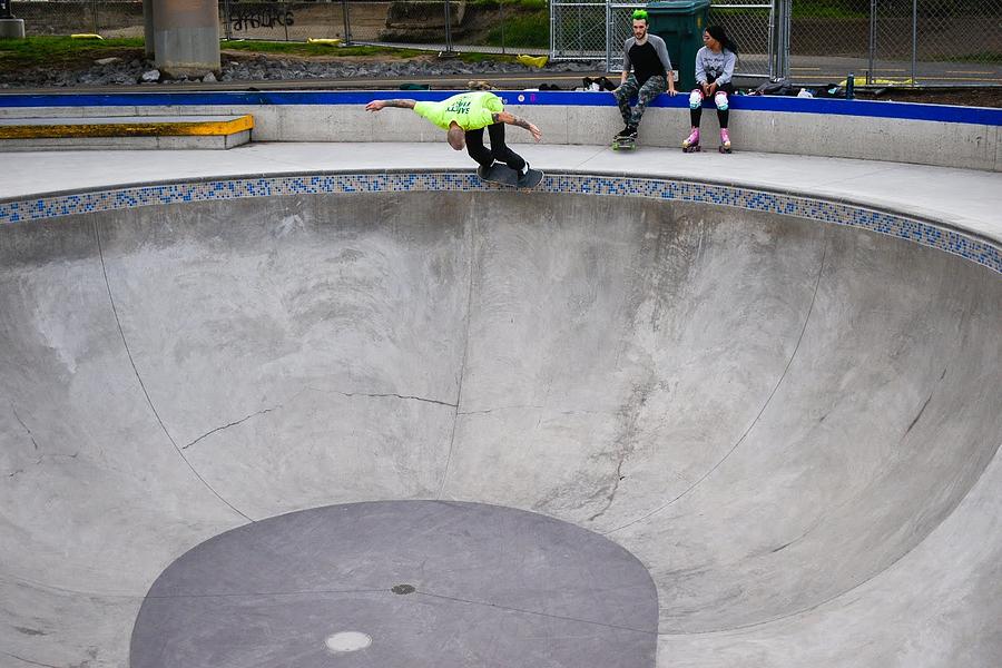 Roc City Skatepark Photograph by Taz Smith