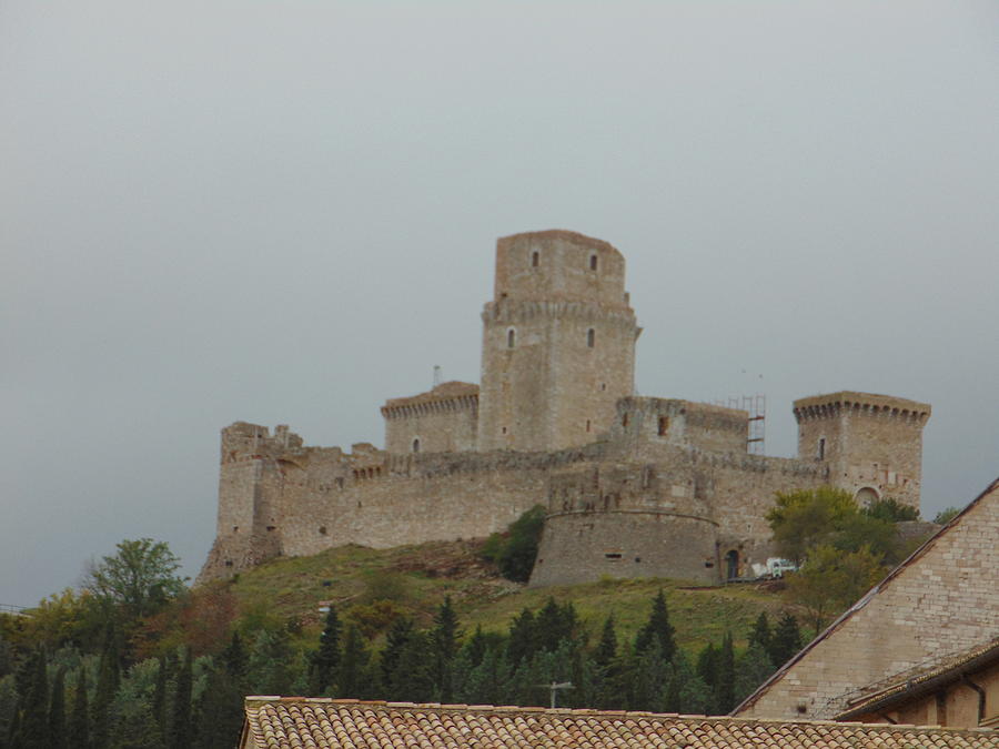 Rocca Maggiore Assisi Italy Photograph by Anthony Seeker