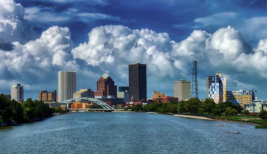 Rochester Along the Genesee River Photograph by Mountain Dreams