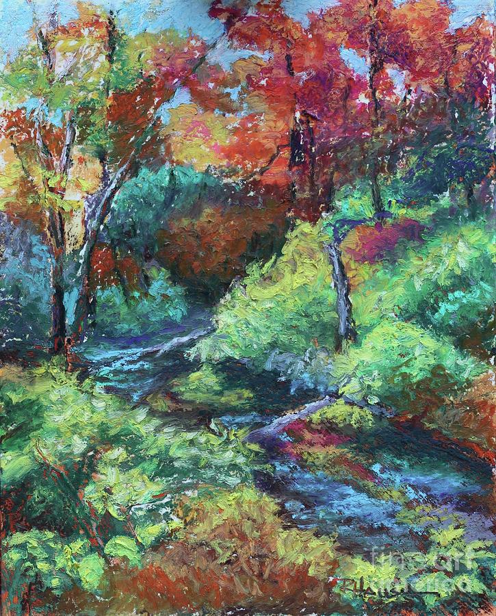 Natures Fall Palette Painting by Rebecca Hauschild