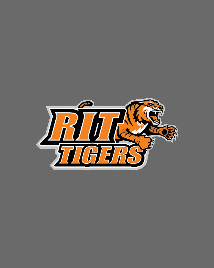 Rochester Institute of Technology tigers Digital Art by Agatha Alesya ...