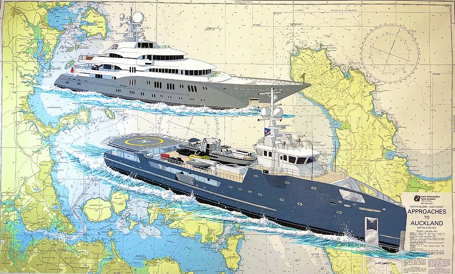 superyacht painting