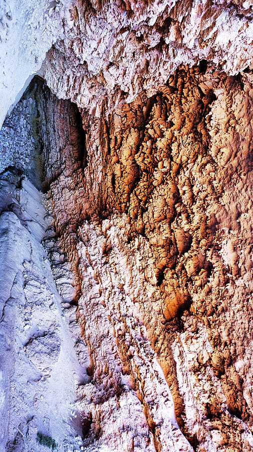 Rock Abstract - Talia Caves, Australia Photograph by Lexa Harpell