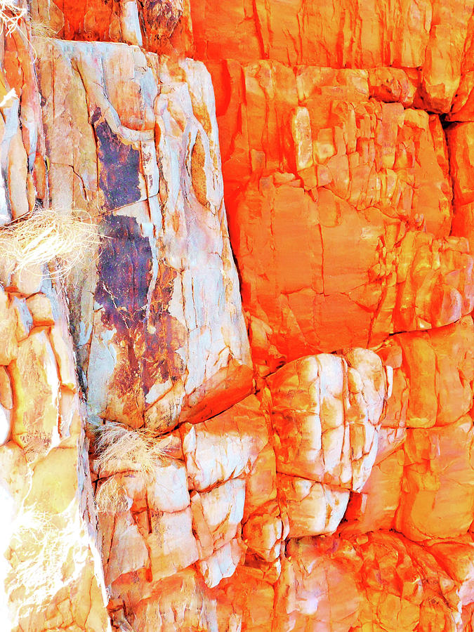 Rock Abstracts of Ormiston Gorge #15 Photograph by Lexa Harpell