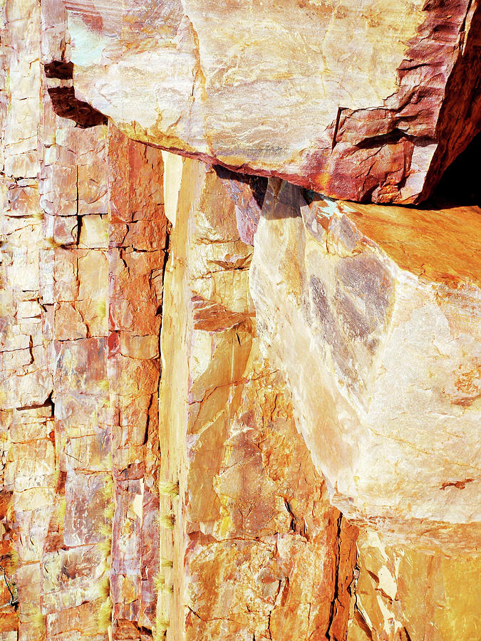 Rock Abstracts of Ormiston Gorge #34 Photograph by Lexa Harpell