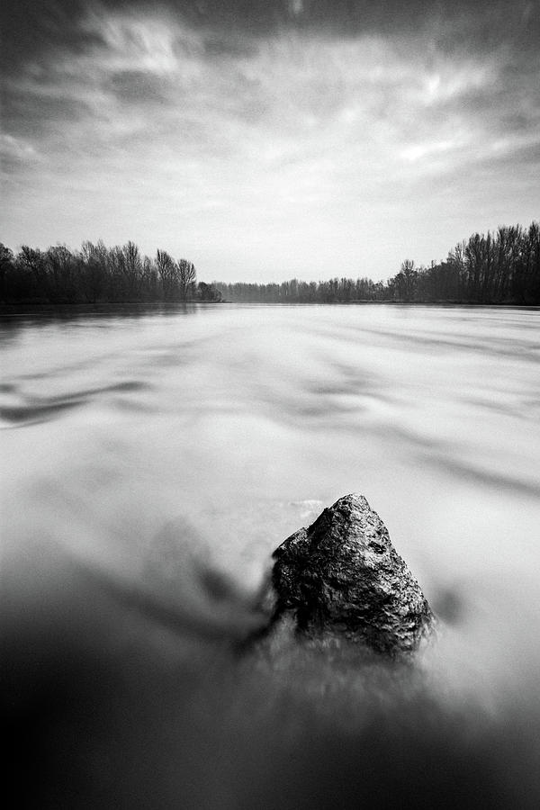Rock and River Photograph by Davorin Mance