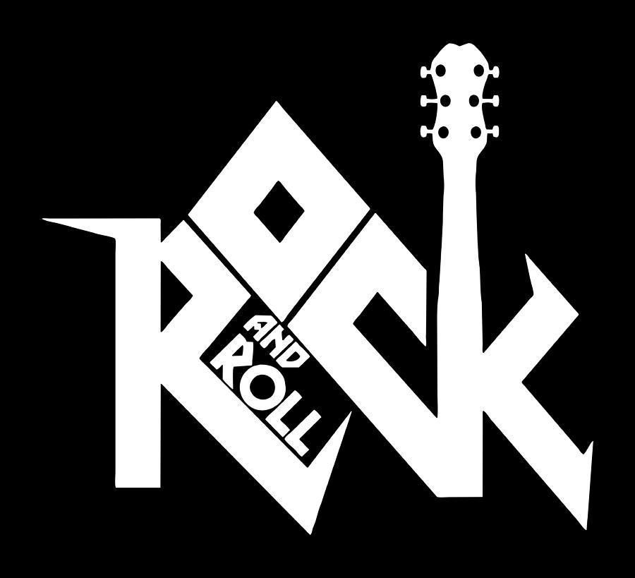 Rock And Roll Black Digital Art by Changmin Imono | Fine Art America