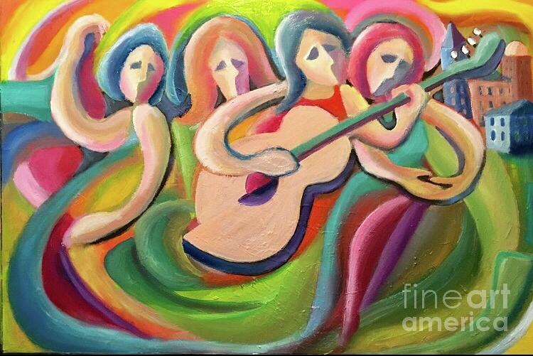 Rock and Roll Painting by Mark Macko Rock and Roll Painting by Mark Macko