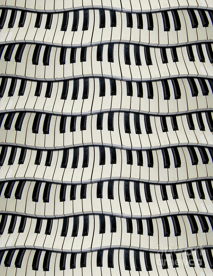 Rock And Roll Piano Keys Photograph by Phil Perkins