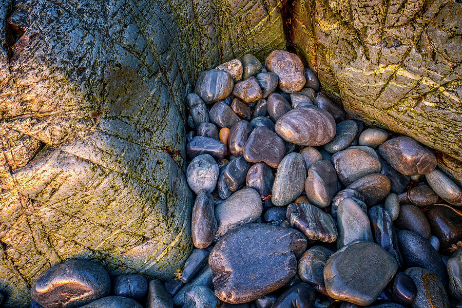 Rock and Stone.  Photograph by Jeff Sinon