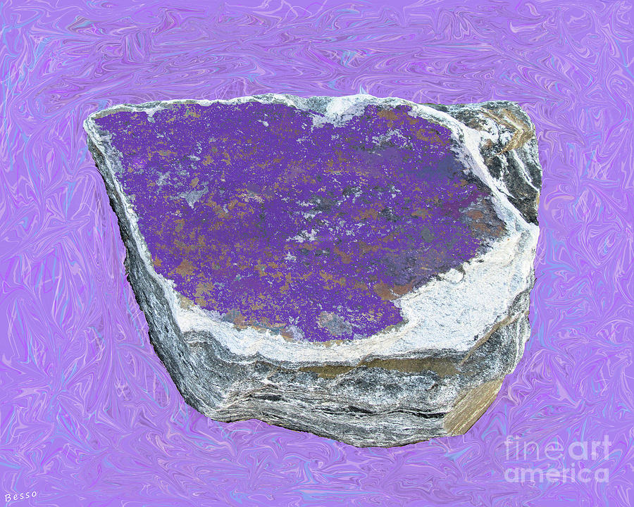Rock Art Abstracts NY Digital Art by Mars Besso