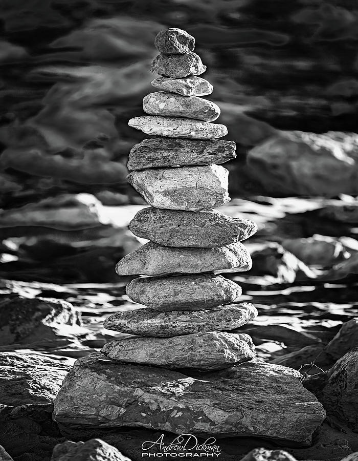 Rock Cairn Photograph by Andrew Dickman