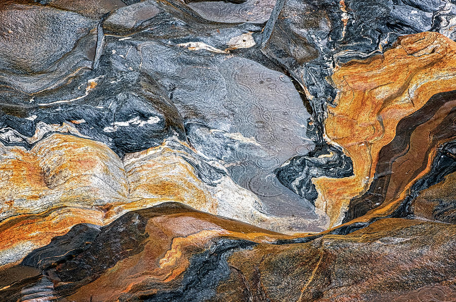 Rock Colors Photograph by Tom Singleton