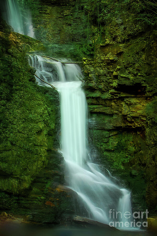 Rock Creek Falls       Photograph by Shelia Hunt