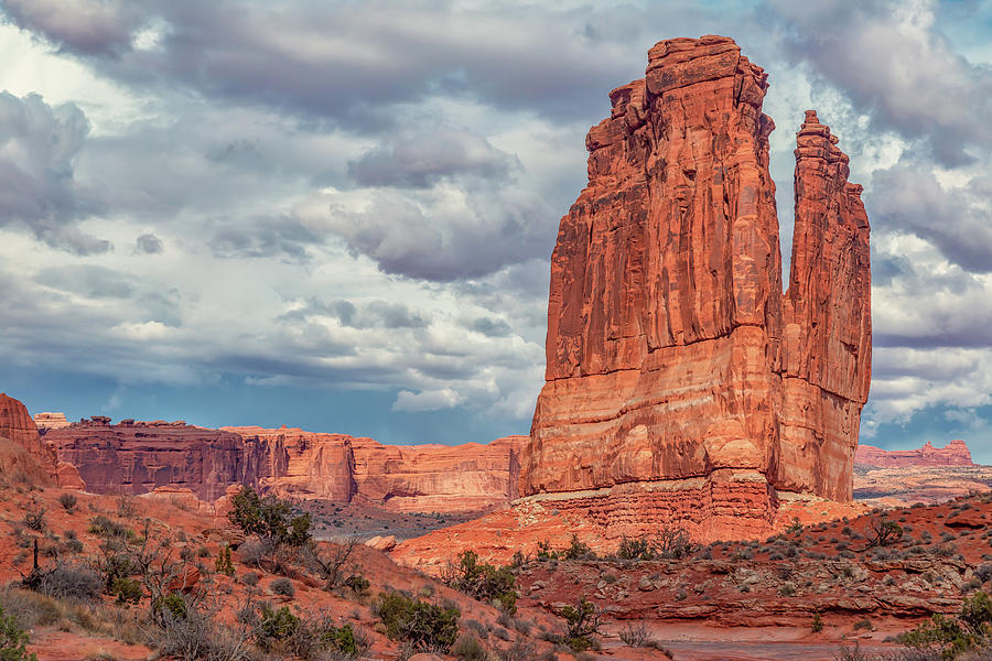 Rock Formation at Arches National Park Photograph by Marc Crumpler