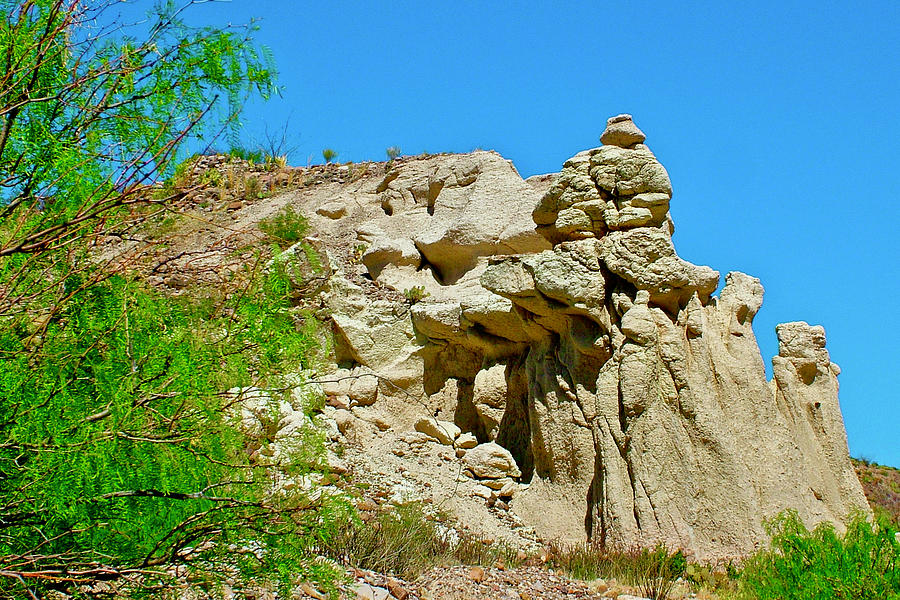 Rock Formation in Big Bend Ranch State Park, Texas. Photograph by Ruth Hager