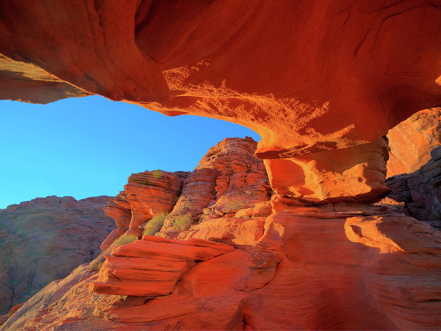 Rock formation in Valley of Fire park Photograph by Alex Nikitsin ...