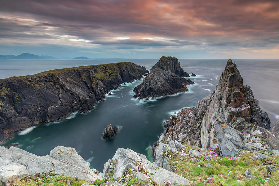 Rock Formations at Malin Head, Co Donegal, Ireland Photograph by Adrian ...