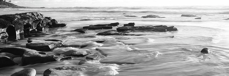 Rock formations at Windansea Beach, La Jolla, San Diego, California, USA Photograph by Panoramic Images