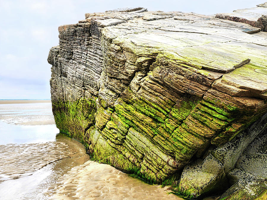 Rock Formations - Maghera Beach 3 Photograph by Lexa Harpell