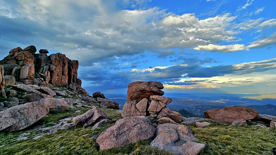 Rock Garden on Top of the World Photograph by Ray Mathis Rock Garden on Top of the World Photograph by Ray Mathis