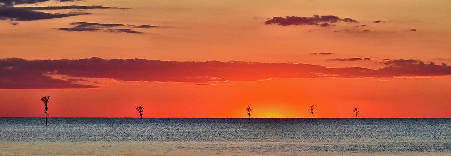 Rock Harbor Sunset 6 Photograph by Allen Beatty