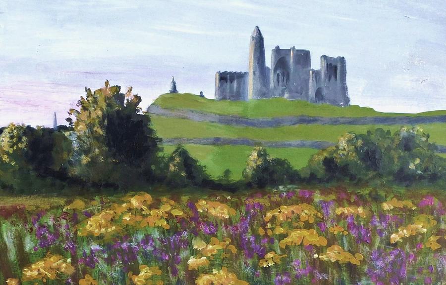 Rock of Cashel, County Tipperary, Eire Painting by Nigel Radcliffe