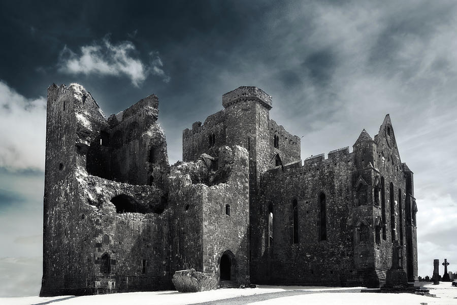 Rock of Cashel Infrared 2 Photograph by Tracy Munson