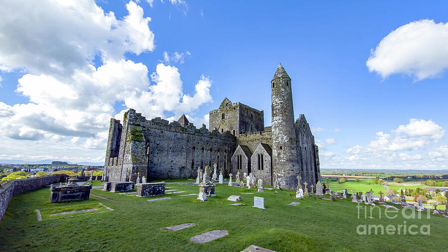 Rock of Cashel Ruin - Tipperary, Ireland Photograph by Jeff Saunders Rock of Cashel Ruin - Tipperary, Ireland Photograph by Jeff Saunders