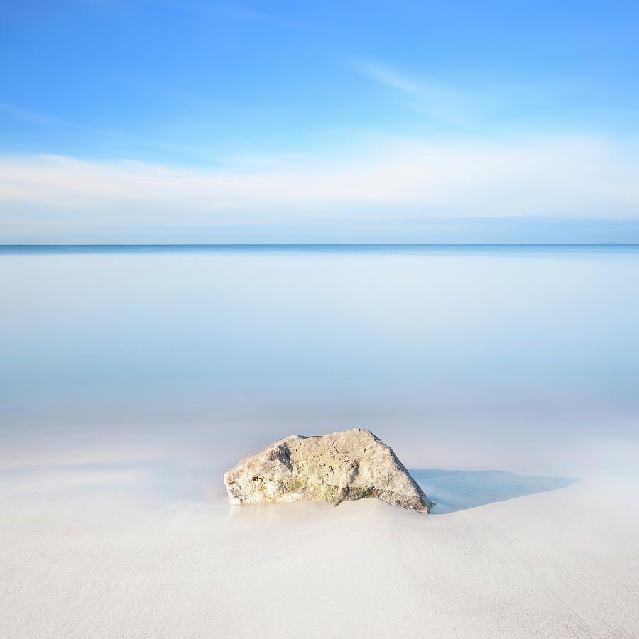 The Lone Rock Photograph by Stefano Orazzini