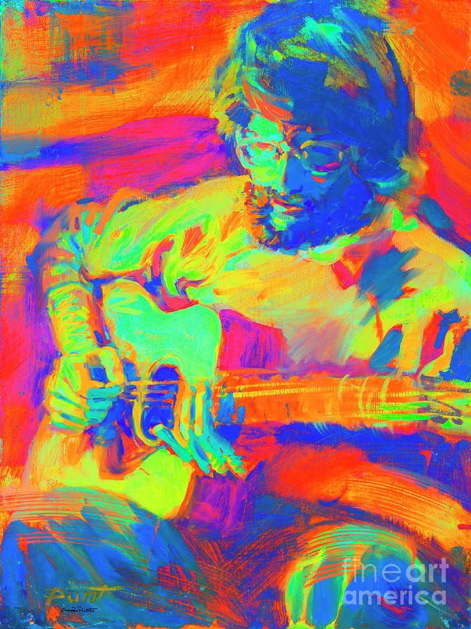 Rock-Roll Psychedelic Painting by Gordon Punt